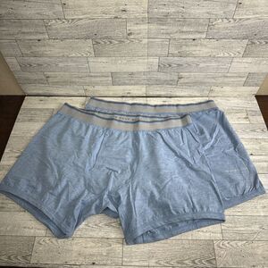 Mack Weldon 18-Hour Jersey Boxer Brief 2-Pack Blue Size X-Large 36-40” NWOT